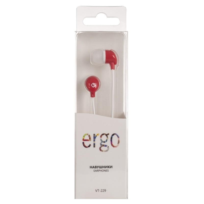 Навушники Ergo VT-229 Red