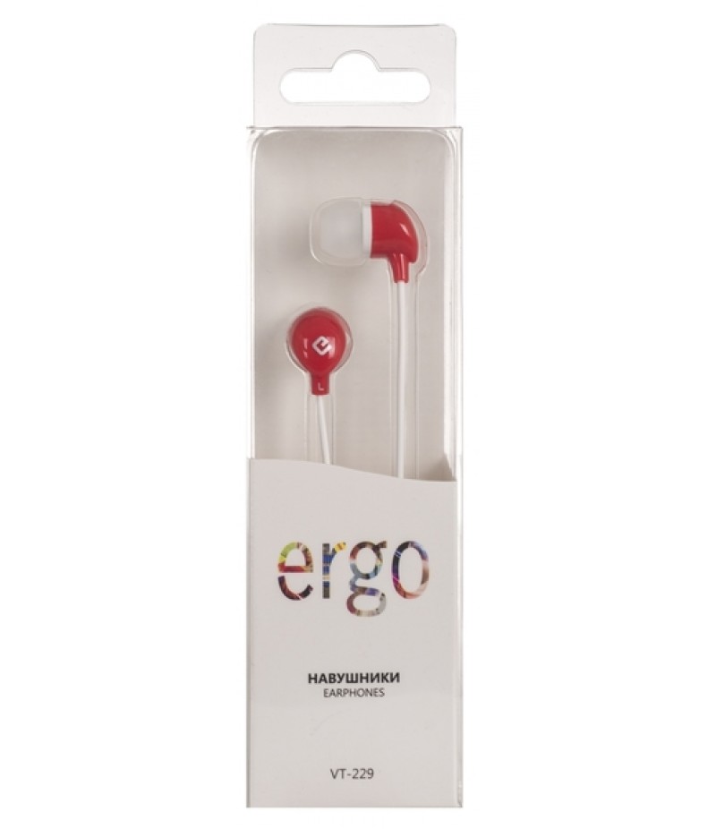 Навушники Ergo VT-229 Red