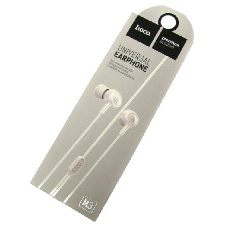 Наушники Hoco M3 white