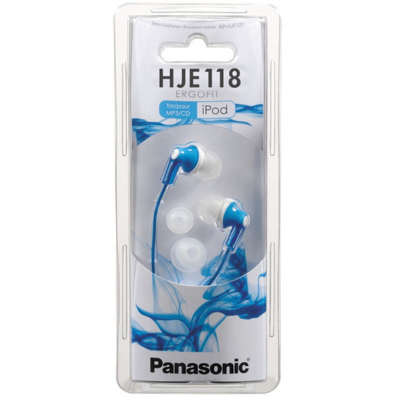 Наушники Panasonic RP-HJE118 Blue