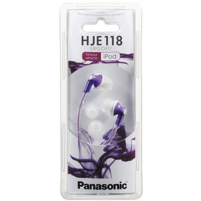 Наушники Panasonic RP-HJE118 Purple
