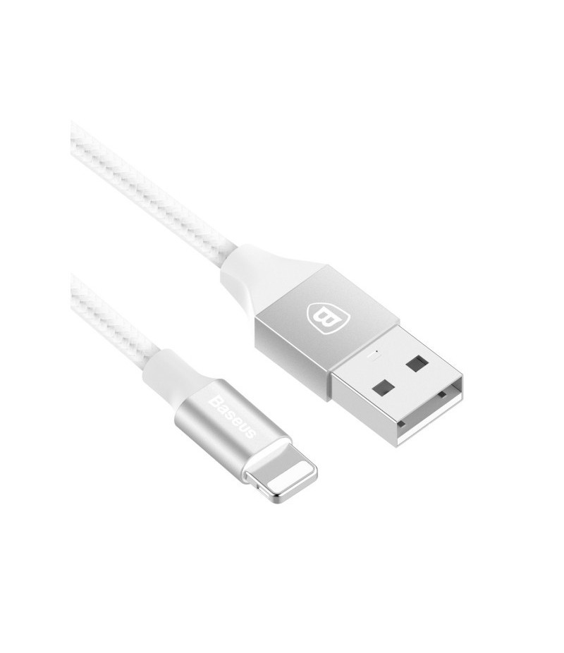 USB кабель Baseus Yashine Lightning 1m Silver