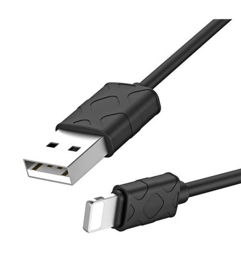 USB кабель Baseus Yaven Lightning 1m Black