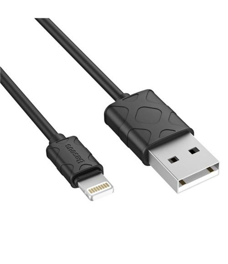 USB кабель Baseus Yaven Lightning 1m Black