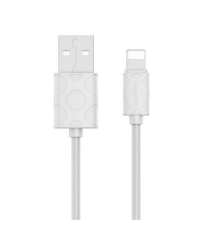 USB кабель Baseus Yaven Lightning 1m White