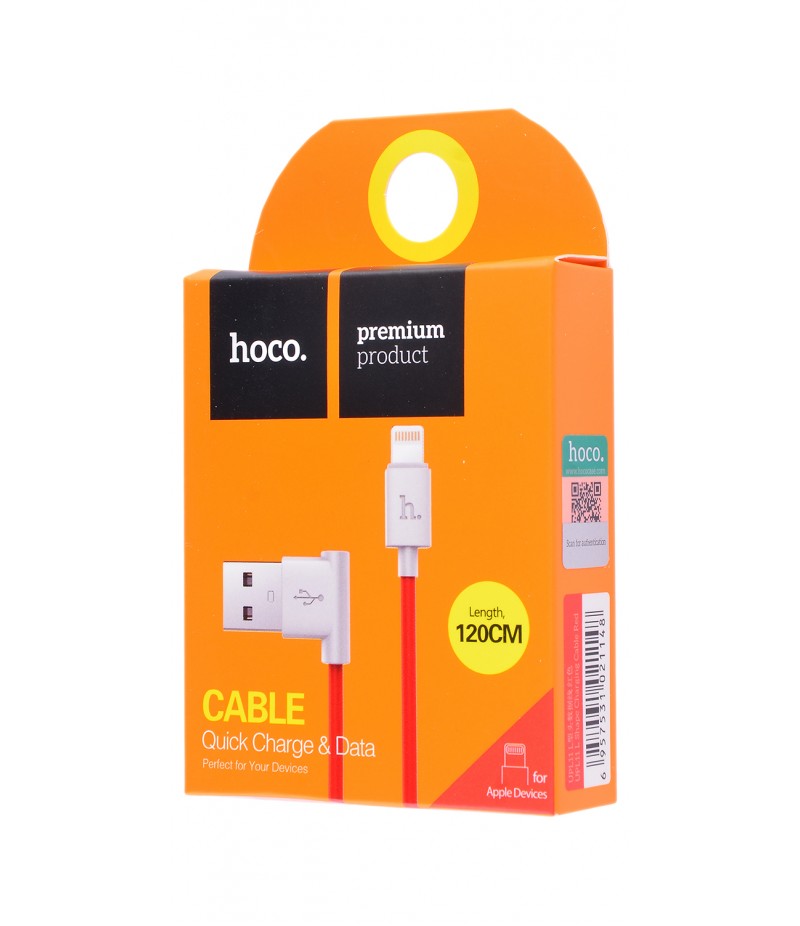 USB кабель Hoco UPL11 Lightning 1,2m Red