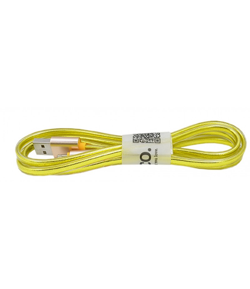 Usb cable Hoco UPL12 lightning 2m gold