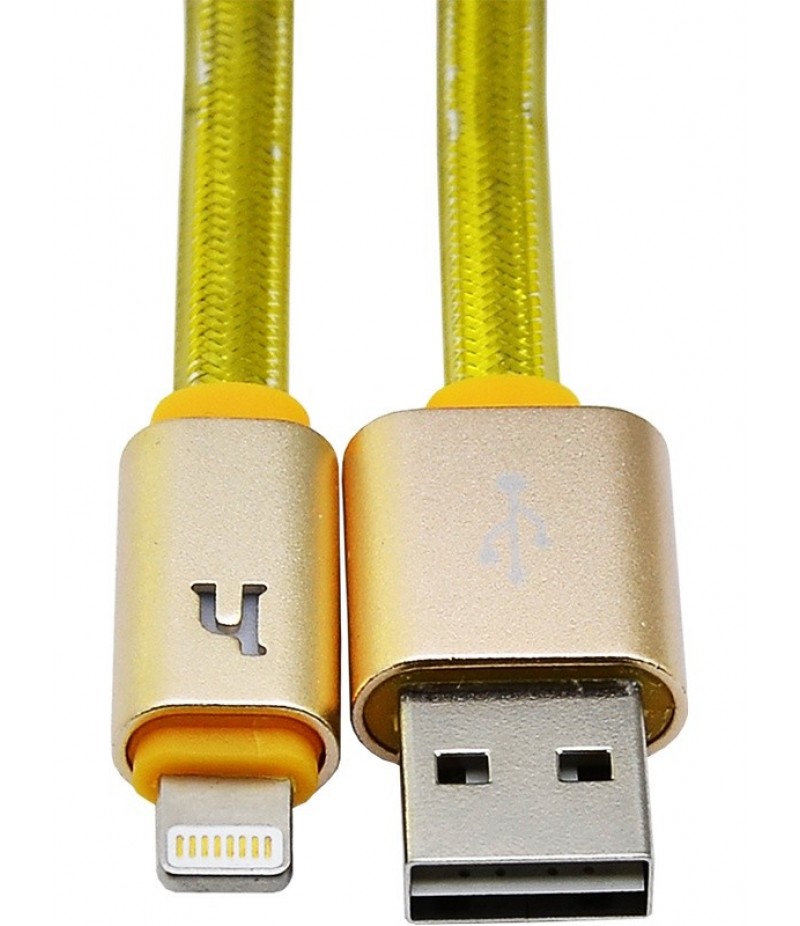 Usb cable Hoco UPL12 Lightning 0.3m gold