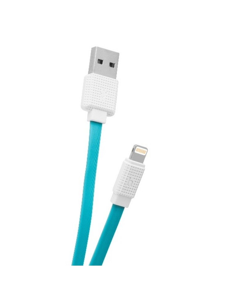 USB кабель Hoco UPL18 Waffle Lightning 1.2m Blue