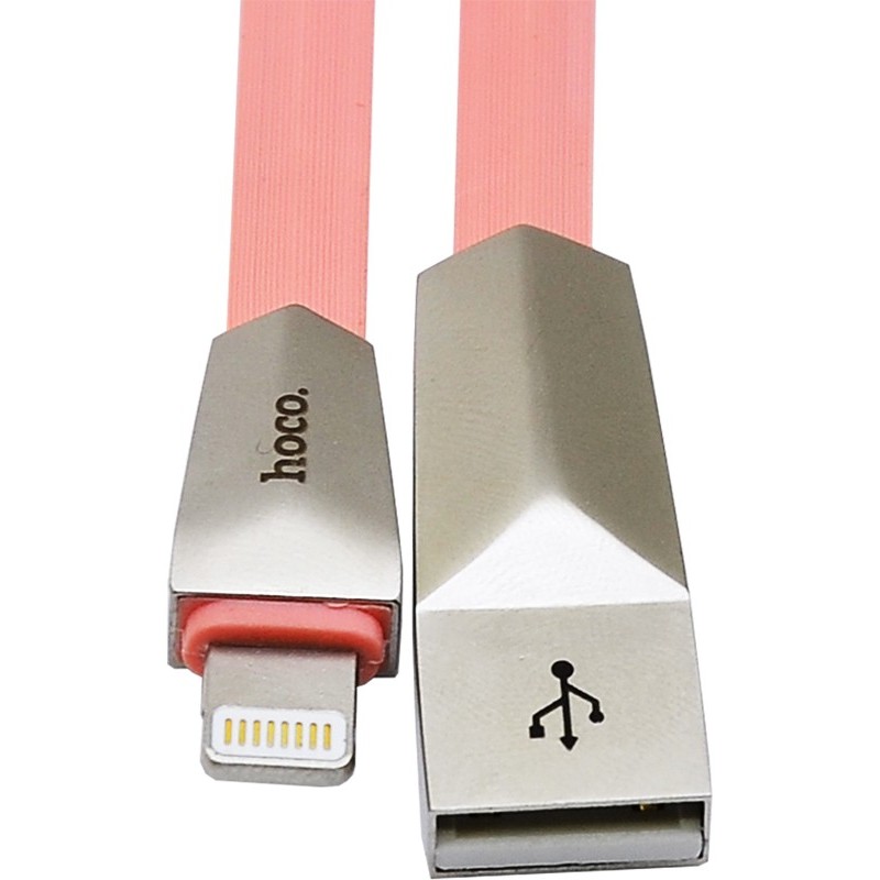 Usb cable Hoco X4 Lightning 1,2m Pink