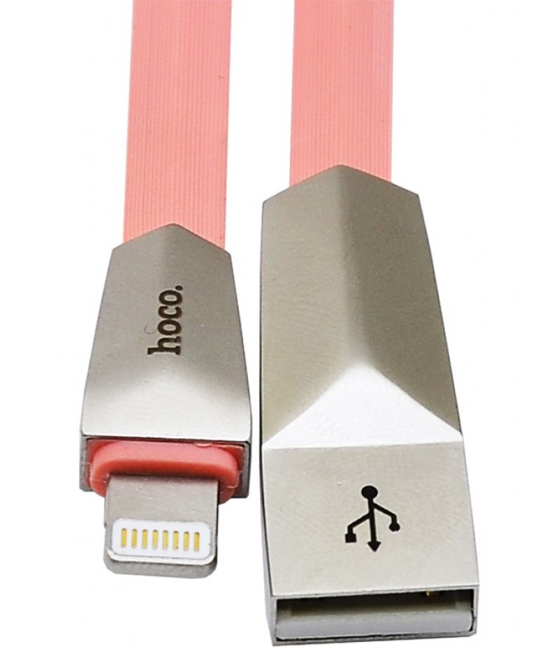 Usb cable Hoco X4 Lightning 1,2m Pink