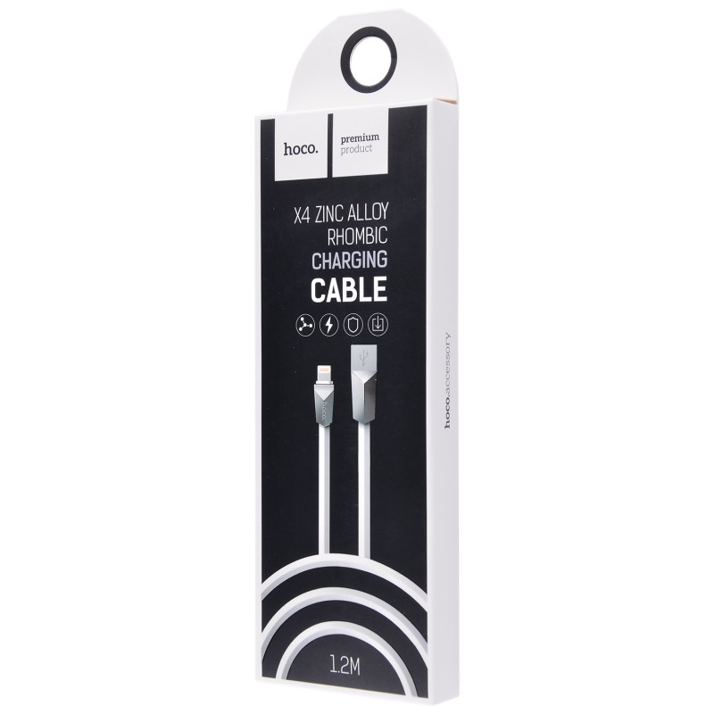 Usb cable Hoco X4 Lightning 1,2m white