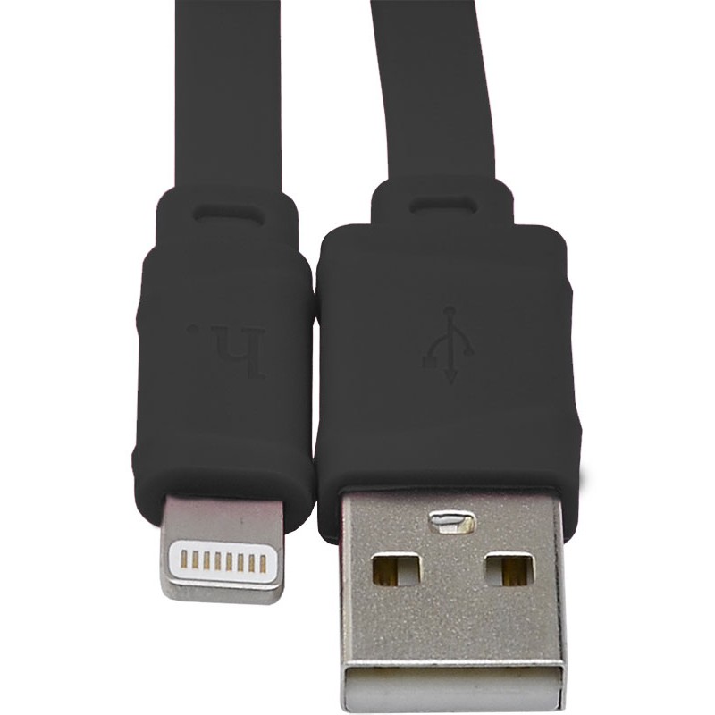 Usb cable Hoco X5 Bamboo Lightning 1m black