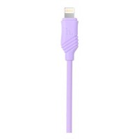 USB кабель Hoco X6 Khaki lightning 1m Purple