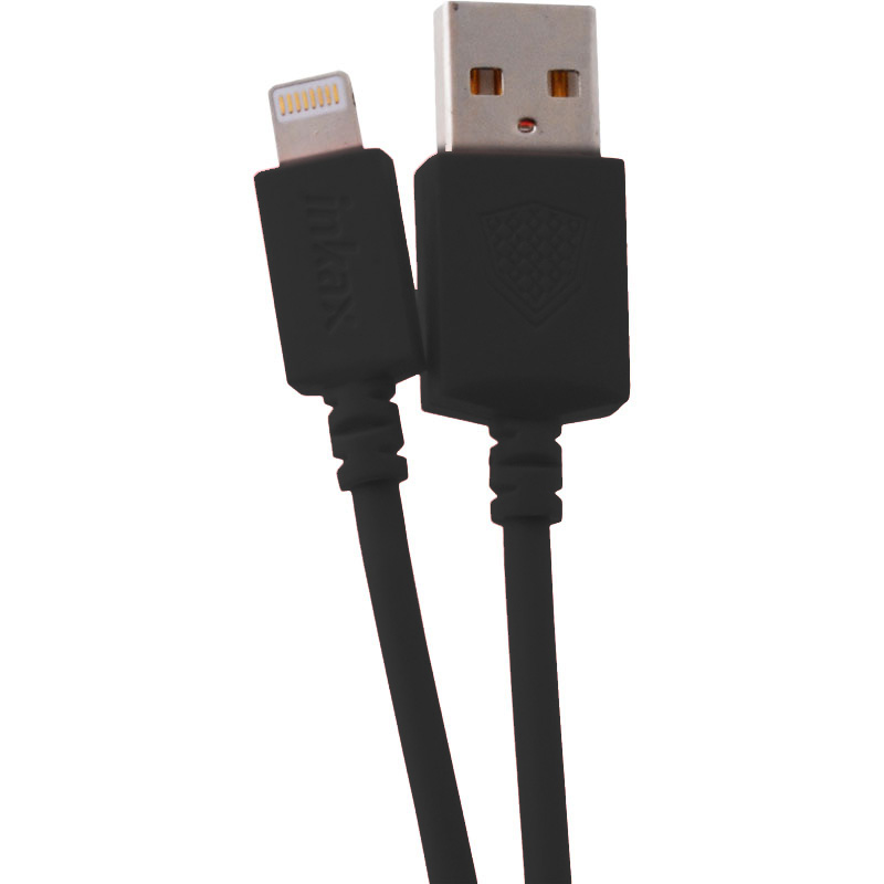 USB кабель Inkax CK-08 Lightning 2m Black