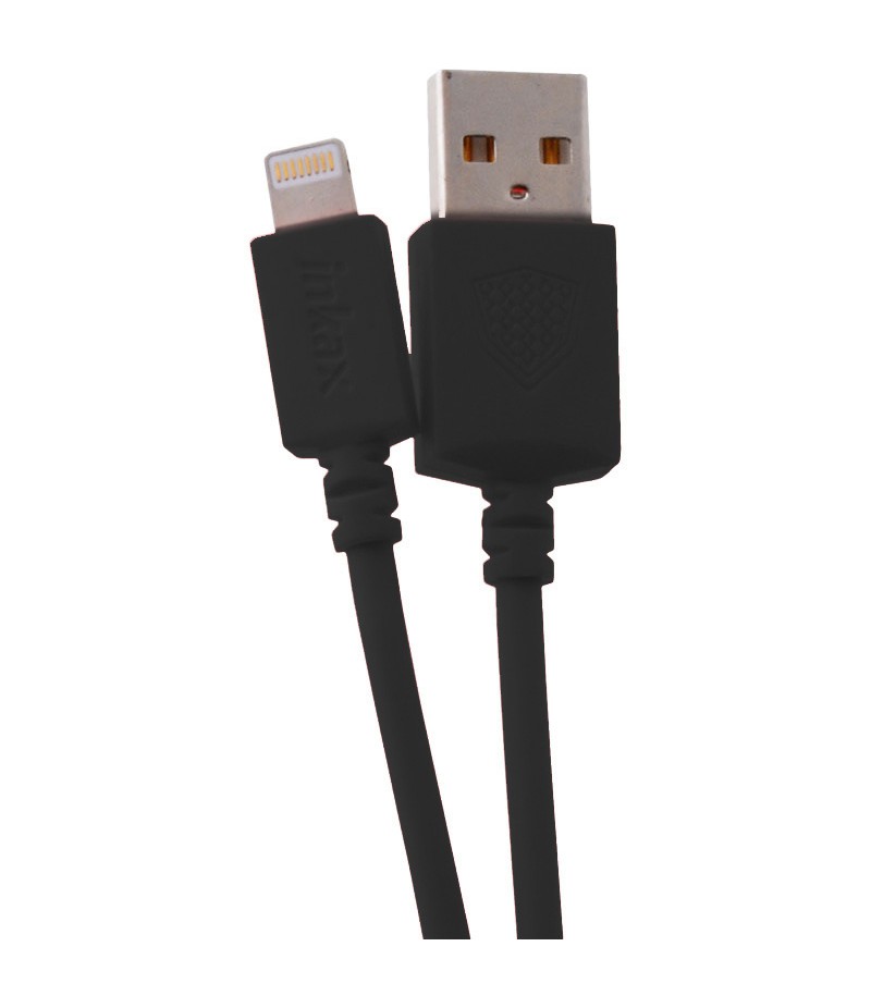 USB кабель Inkax CK-08 Lightning 2m Black