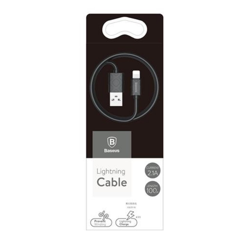 USB кабель Baseus Yaven microUSB 1m Black