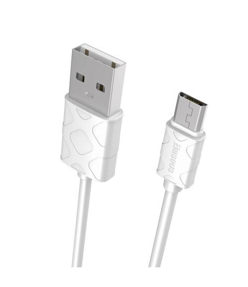USB кабель Baseus Yaven microUSB 1m White