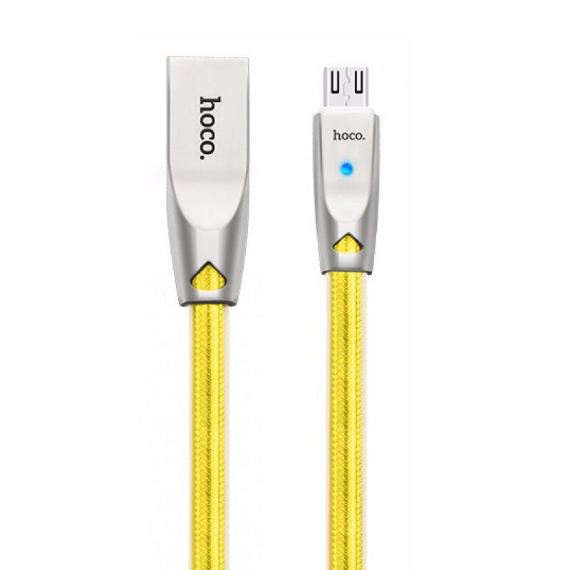 Usb cable Hoco U9 Micro-USB 2m gold