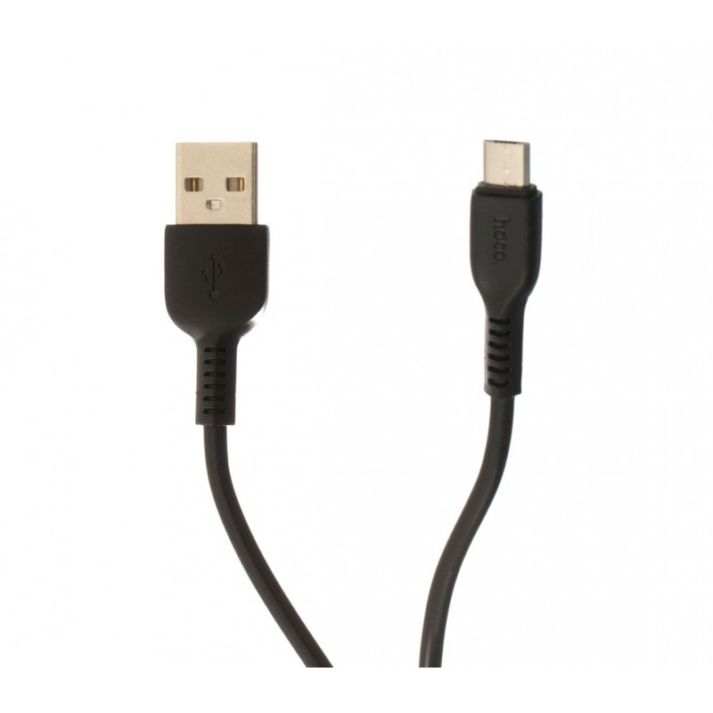 Кабель USB Hoco X13 Micro-USB 1m Black
