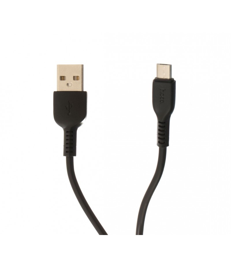 Кабель USB Hoco X13 Micro-USB 1m Black