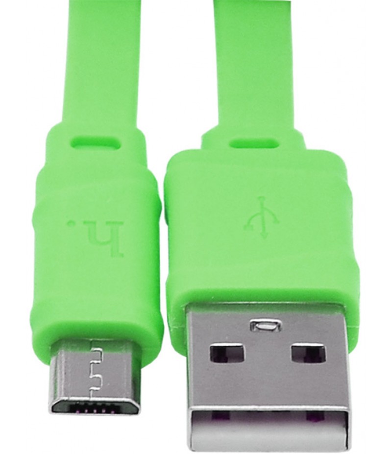 USB кабель Hoco X5 Bamboo microUSB 1m Green