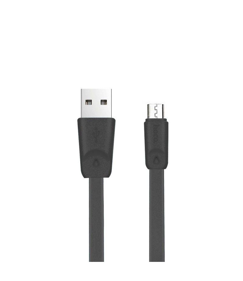 USB кабель Hoco X9 Rapid Charger Cable microUSB 1m Black