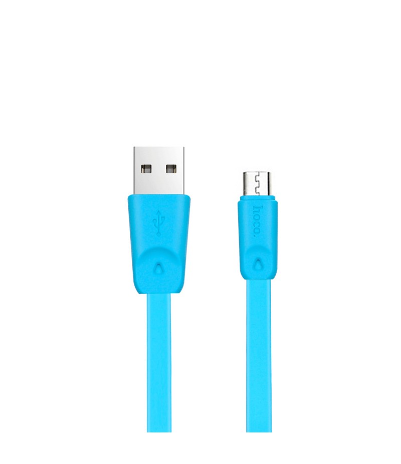 USB кабель Hoco X9 Rapid Charger Cable microUSB 1m Blue