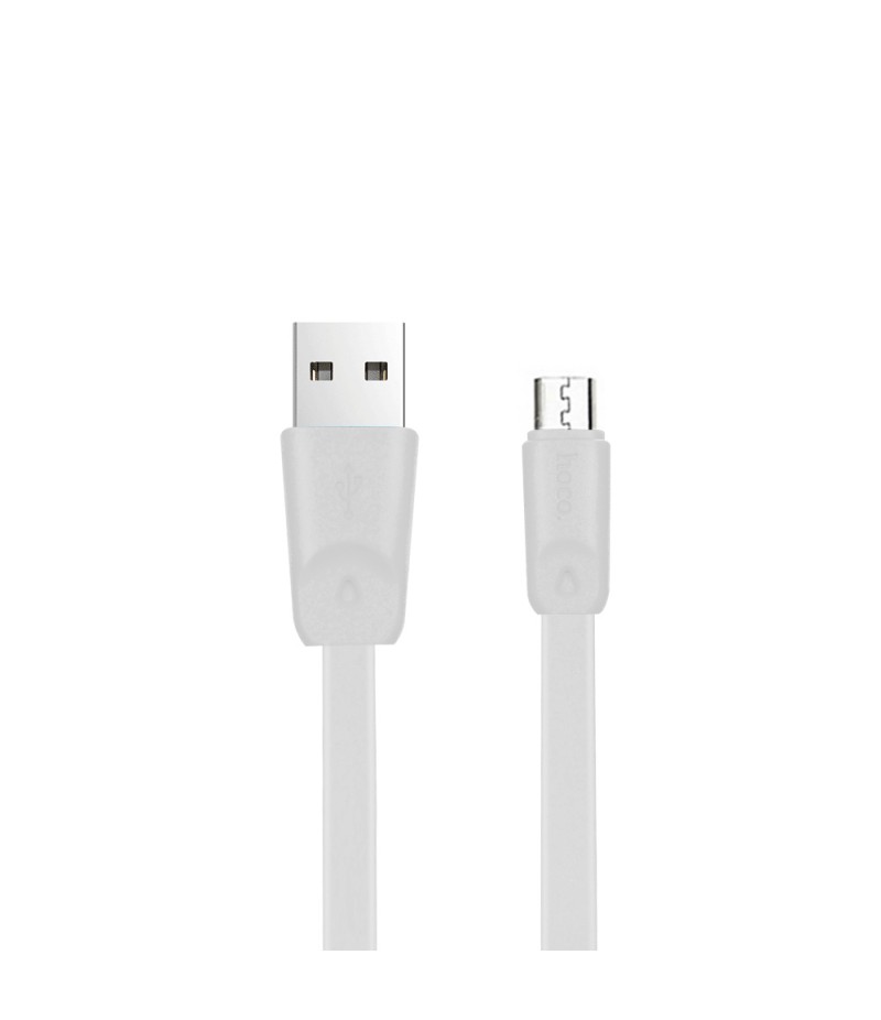 USB кабель Hoco X9 Rapid Charger Cable microUSB 1m White