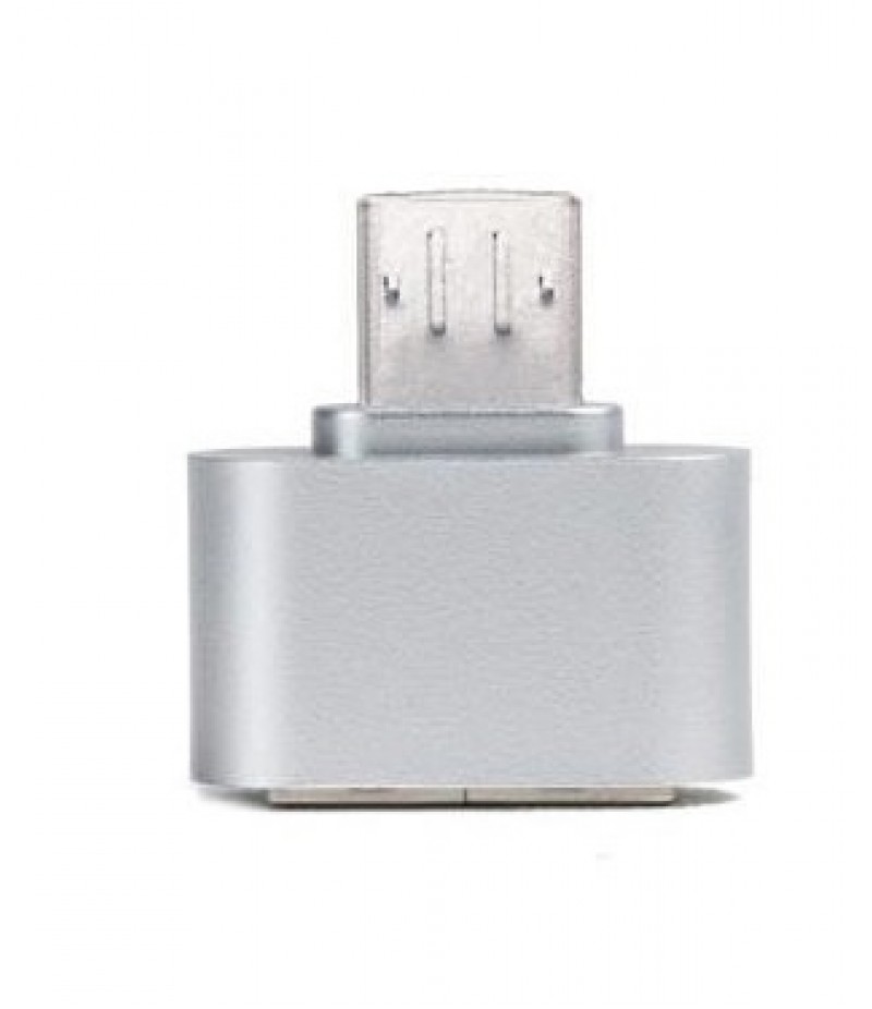 OTG перехідник Remax MicroUSB/USB Silver