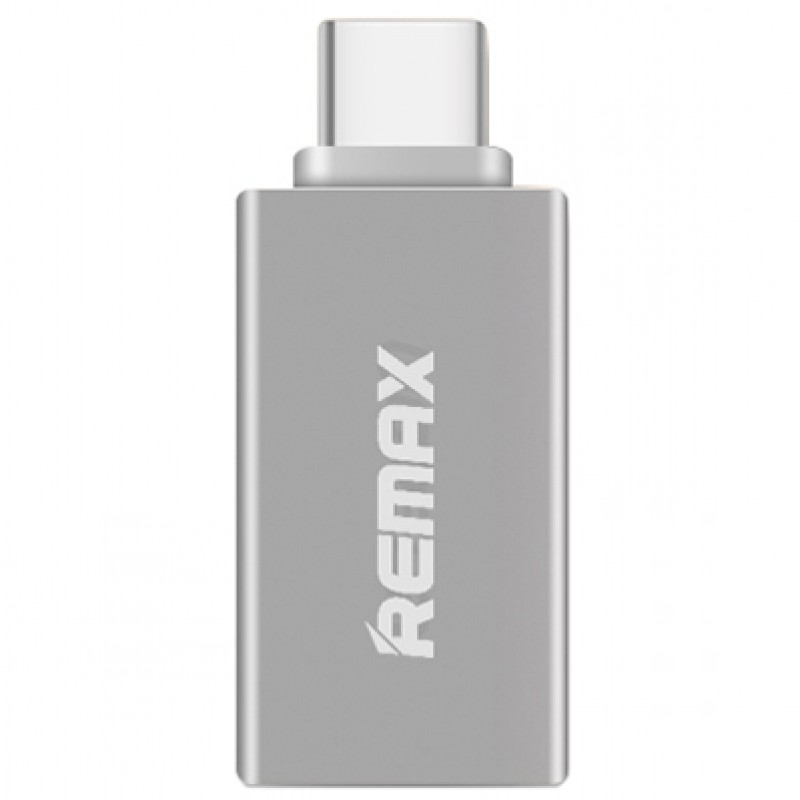 OTG переходник Remax Type-C/USB Silver