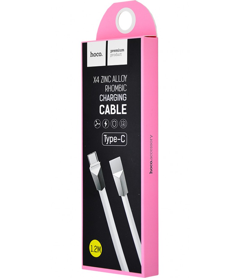 Usb cable Hoco X4 Type-C 1,2m white
