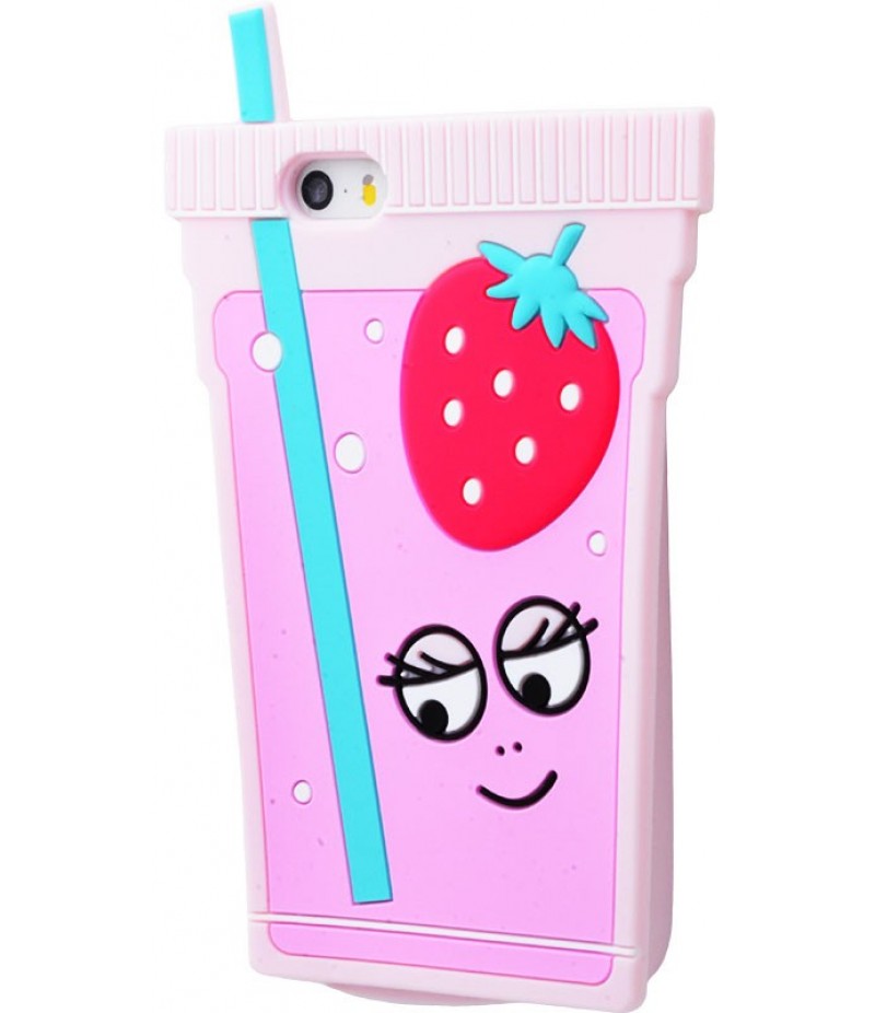 3D чохол Coctailе Pink iphone 5