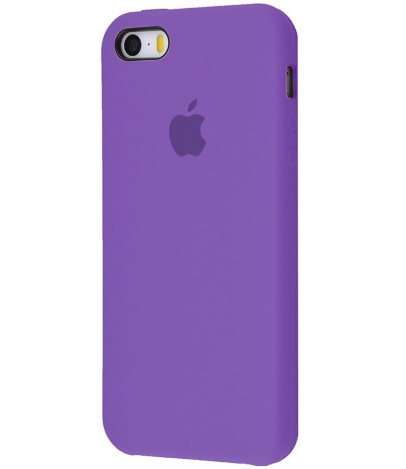 Original Silicone Case (Copy) for IPhone 5/5s/SE Fiolet
