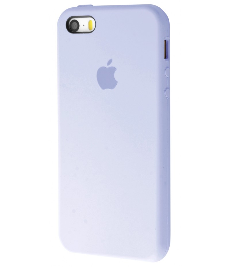 Original Silicone Case (Copy) for IPhone 5/5s/SE Lilac Cream