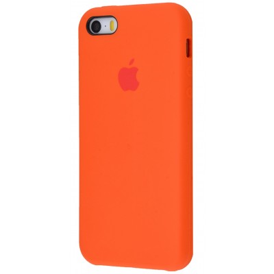  Original Silicone Case (Copy) for IPhone 5/5s/SE Orange 