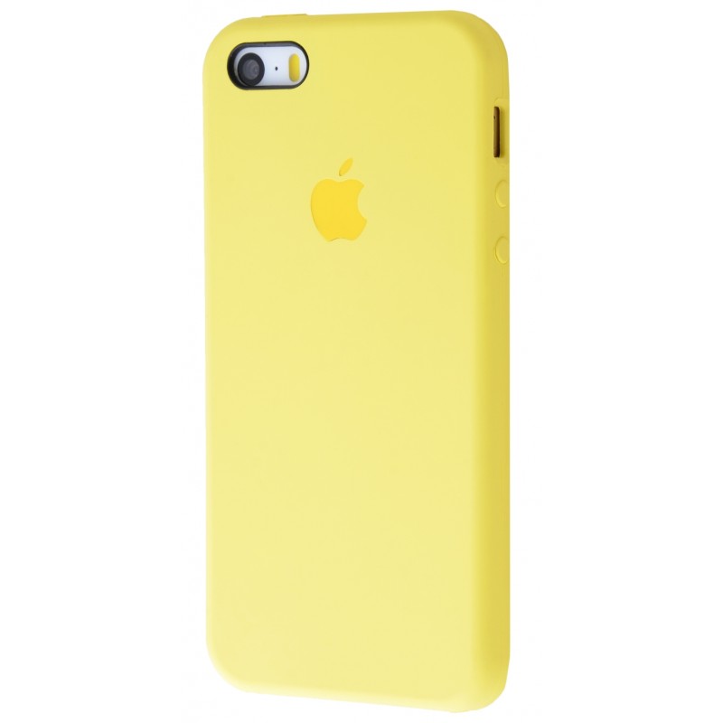Original Silicone Case (Copy) for IPhone 5/5s/SE Yellow