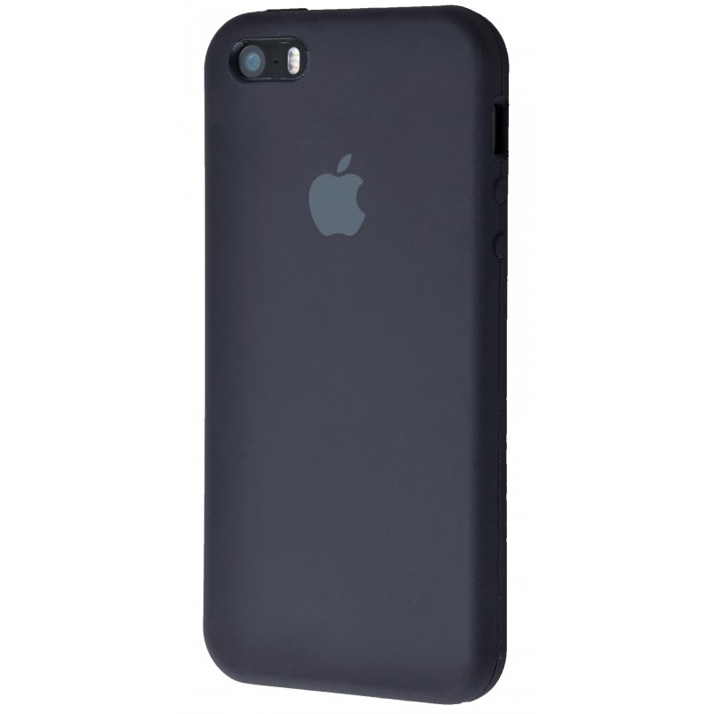 Original silicone case для IPhone 5/5s/SE black