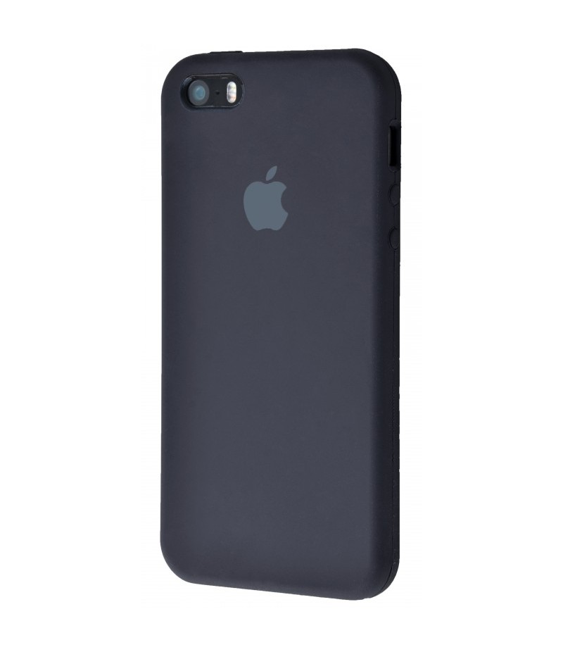 Original silicone case для IPhone 5/5s/SE black