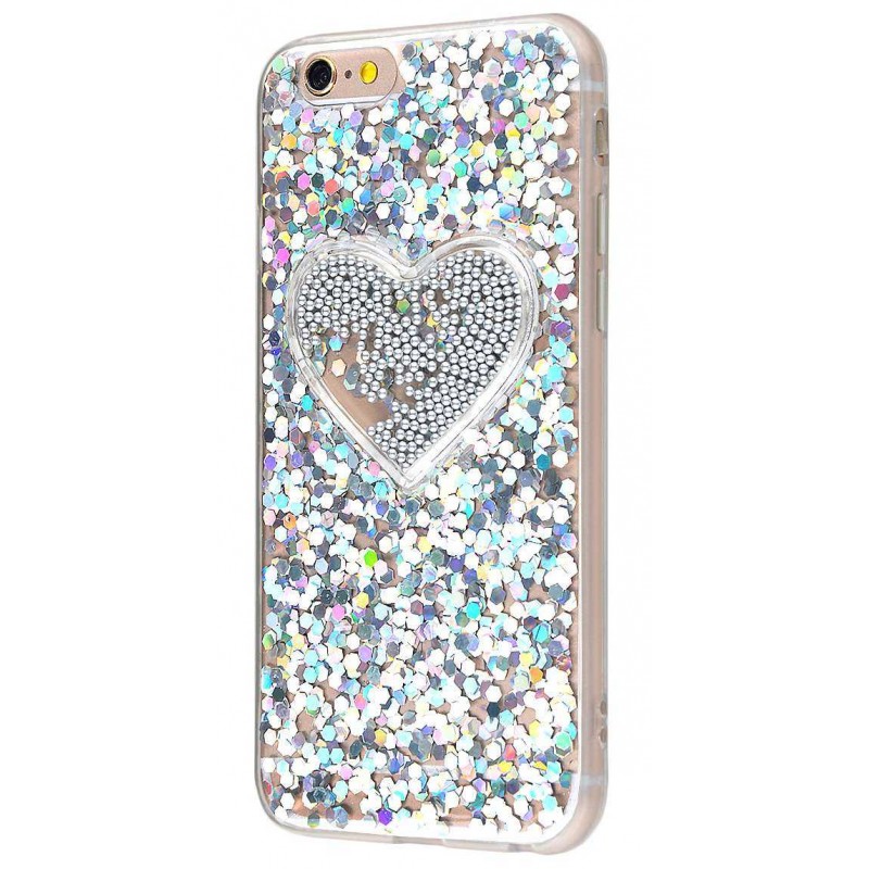 Diamond Hearts New (TPU) iPhone 6/6s 07