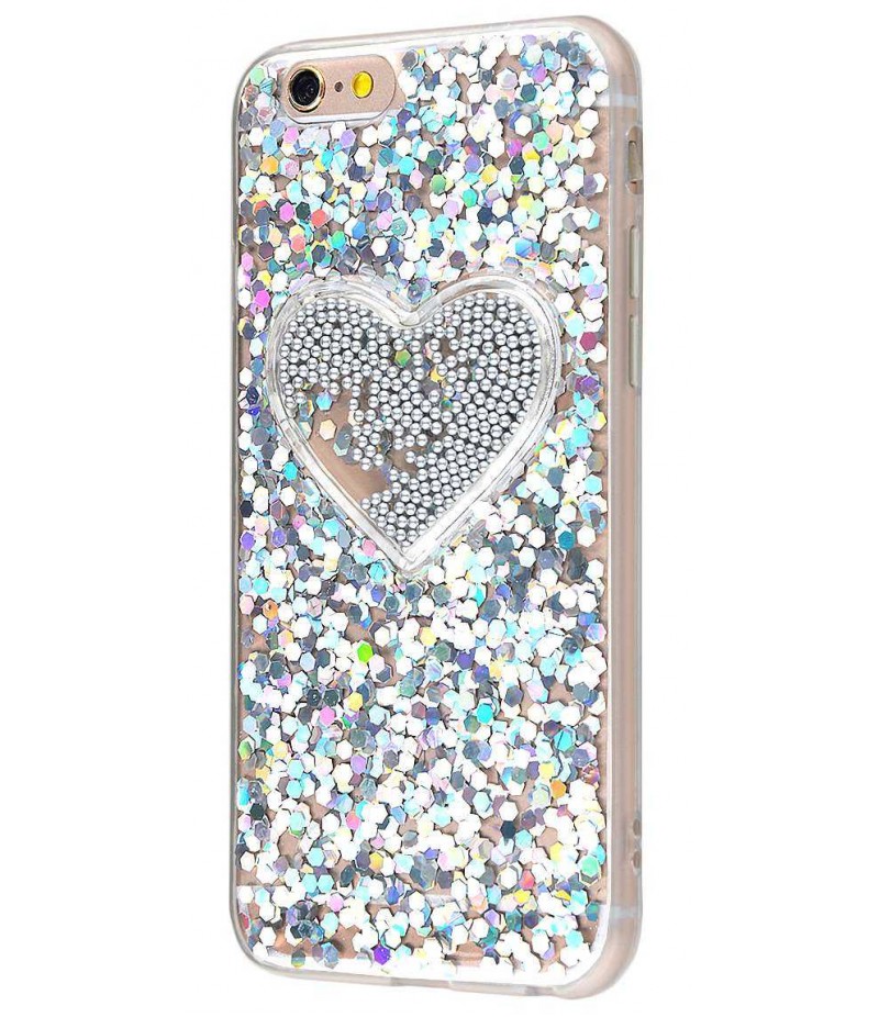 Diamond Hearts New (TPU) iPhone 6/6s 07