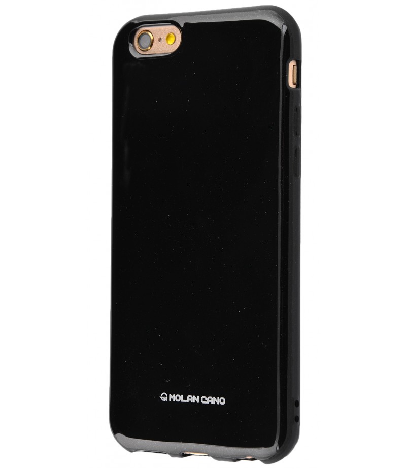 Molan Cano Glossy Jelly Case iPhone 6/6s Black