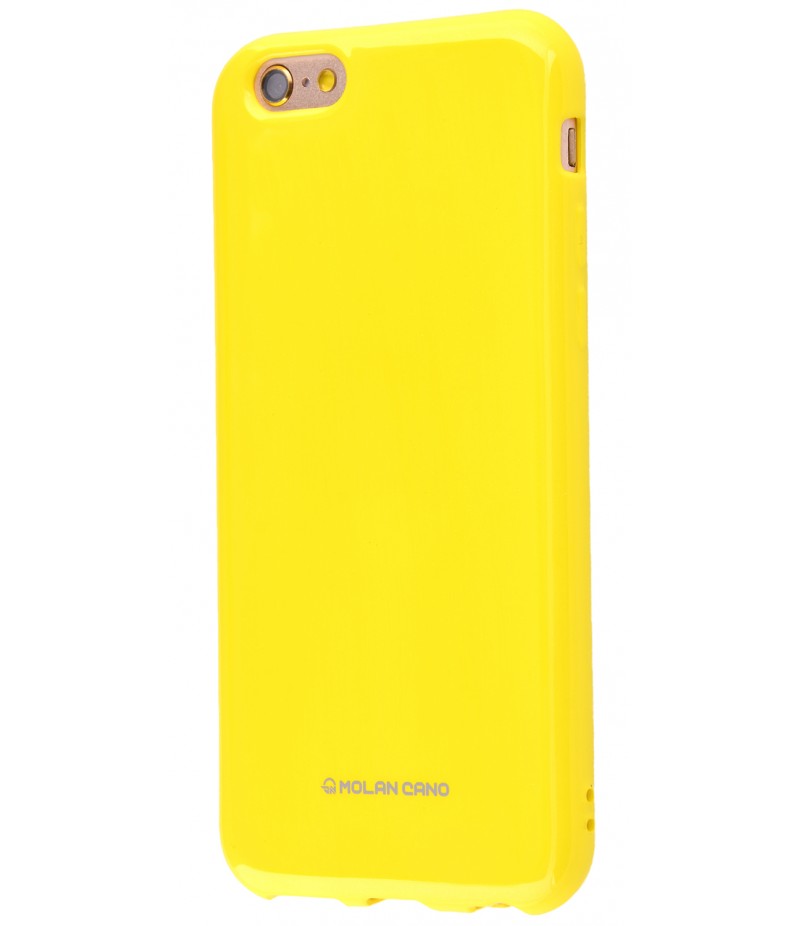 Molan Cano Glossy Jelly Case iPhone 6/6s Yellow