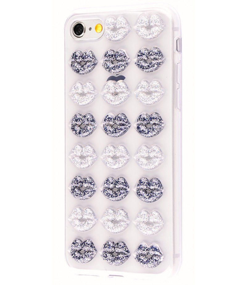 Confetti Kiss (TPU) iPhone 6/6s Black