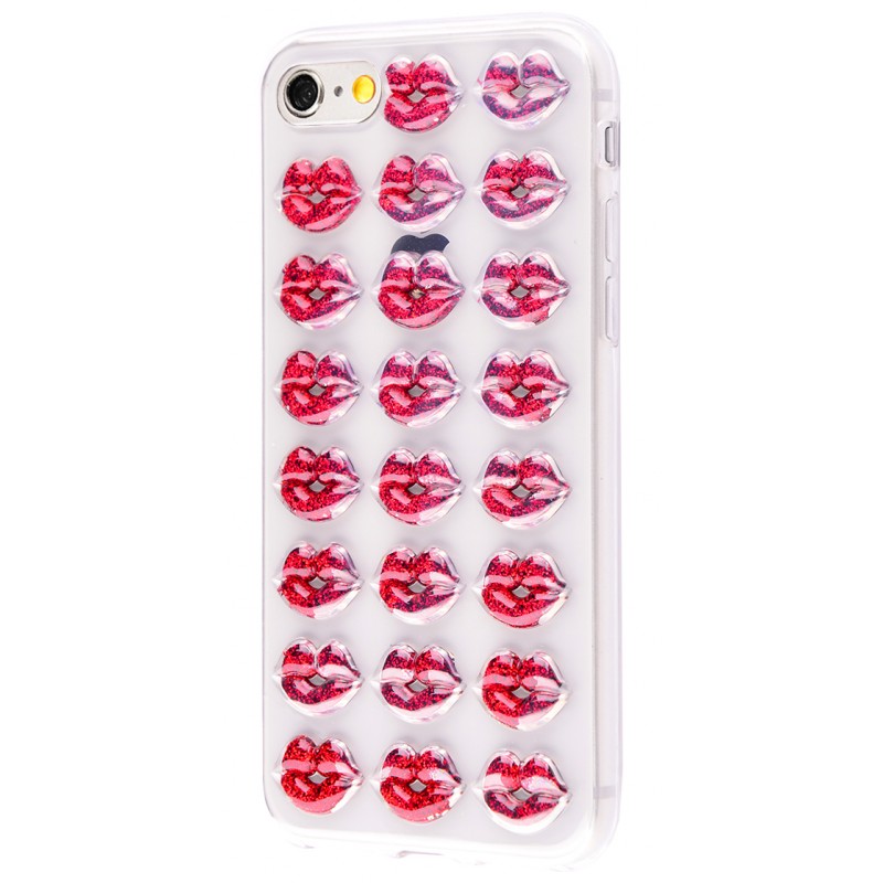 Confetti Kiss (TPU) iPhone 6/6s Red