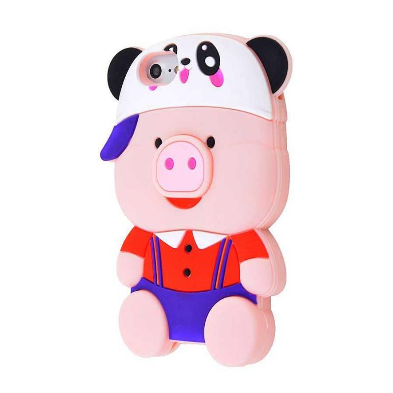 3D чехол Teenager Pig iPhone 6/6s/7 02