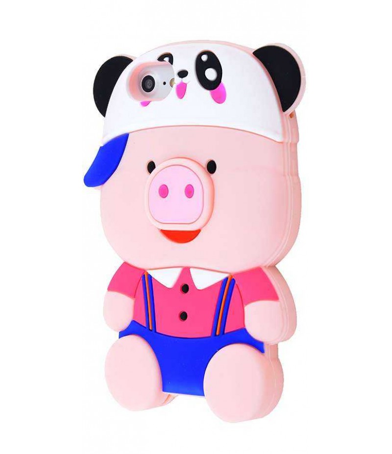 3D чехол Teenager Pig iPhone 6/6s/7 03