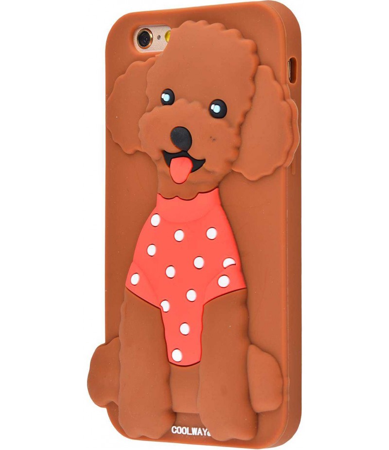 3D чехол CoolWay Dog iPhone 6/6s 01