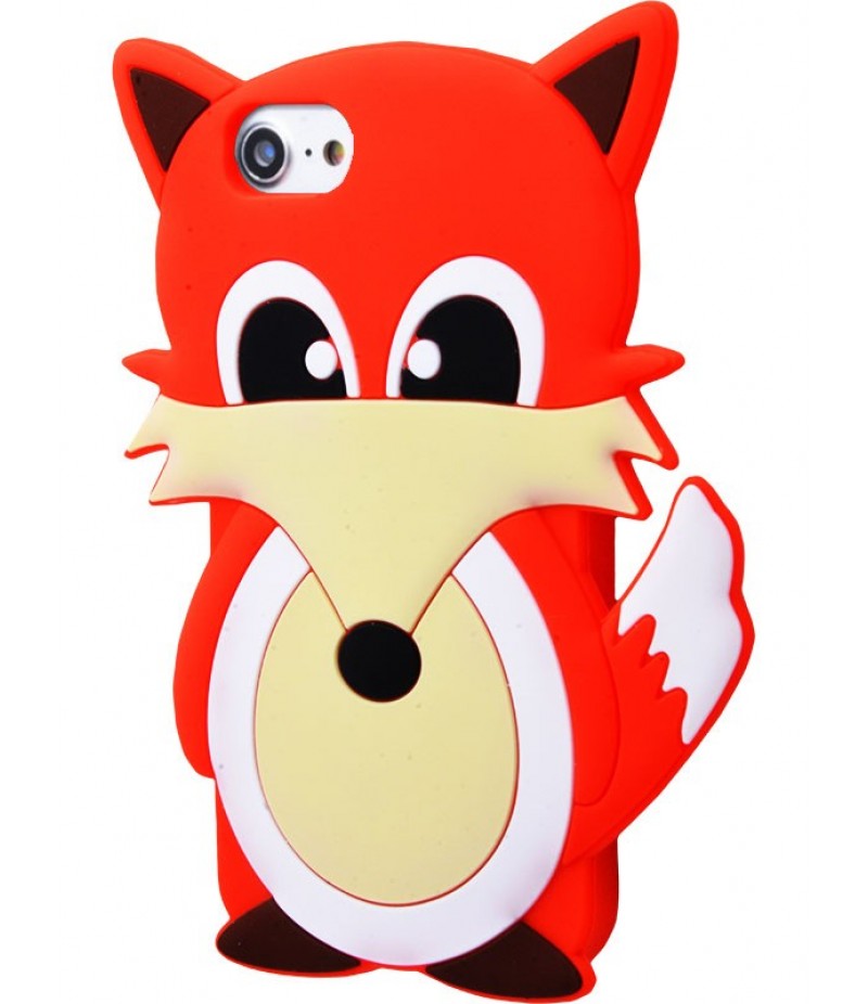 3D чехол Fox iPhone 6/6s/7/8 red