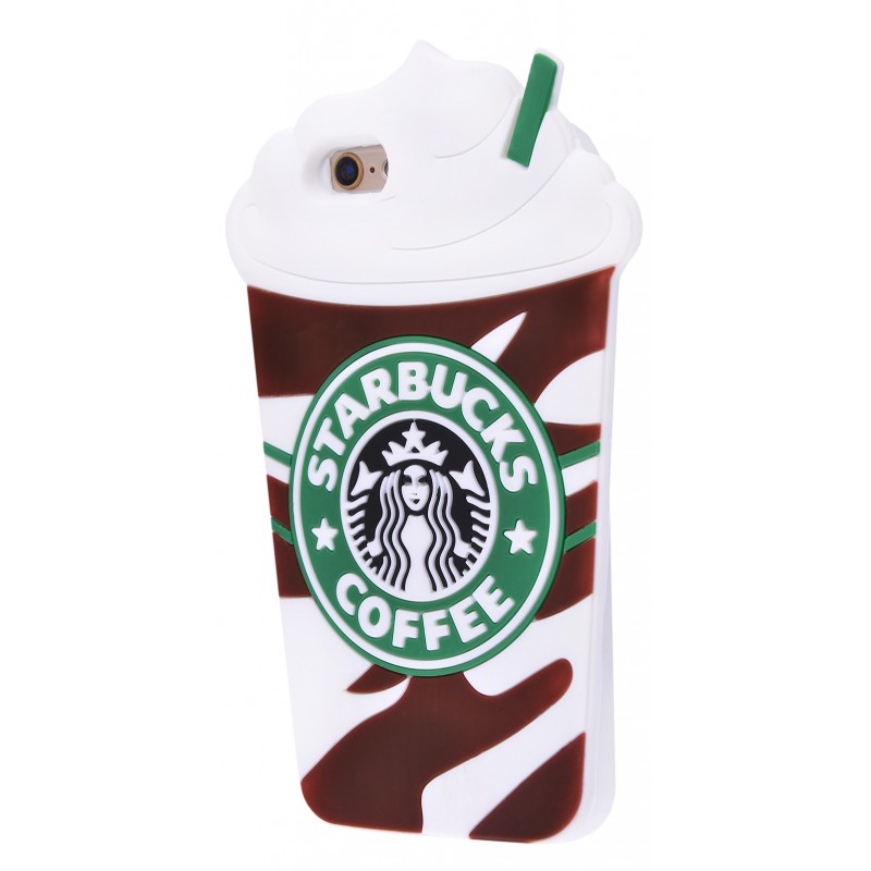 3D чехол Starbucks iPhone 6/6s Brown